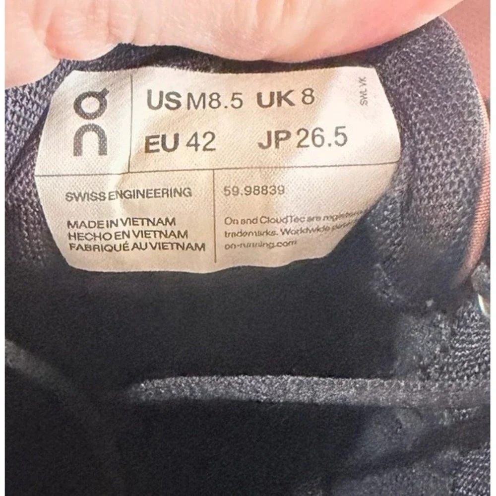 On Cloud 5 Waterproof Mens 8.5 Cocoa Frost Brown Running Shoes 59.98839